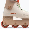 Női IMPALA Lightspeed Inline korcsolya fehér és bézs IMPINLINE1 görkorcsolya 9