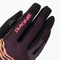 Dakine Covert női kerékpáros kesztyű bordó és barna D10003476 4
