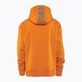 Férfi pulóver ThirtyTwo Double Tech Hoodie grey/orange 2