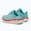 Női futócipő HOKA Clifton 8 Wide aquarelle/eggshell kék 3