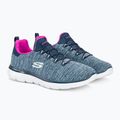 női cipő SKECHERS Summits Quick Getaway navy/hot pink 4