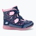 Gyerek hótaposó SKECHERS Illumi Brights Power Paint navy/pink 2