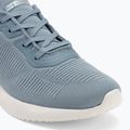 Női SKECHERS Bobs Sport Squad Tough Talk világoskék cipő 7