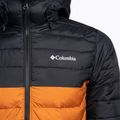Columbia Powder Lite kapucnis narancssárga/fekete férfi pehelypaplan dzseki 1693931 3