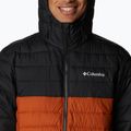 Columbia Powder Lite kapucnis narancssárga/fekete férfi pehelypaplan dzseki 1693931 10