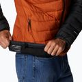 Columbia Powder Lite kapucnis narancssárga/fekete férfi pehelypaplan dzseki 1693931 11