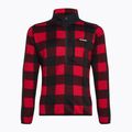 Columbia Sweater Weather II Nyomtatott hegyi piros kockás nyomtatott férfi trekking pulóver 5