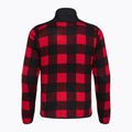 Columbia Sweater Weather II Nyomtatott hegyi piros kockás nyomtatott férfi trekking pulóver 6