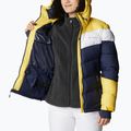 Columbia Abbott Peak Insulated női sí dzseki tengerészkék és sárga 1909971 8