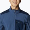 Columbia férfi Klamath Range Full Zip trekking pulóver, sötétkék 2013604 4