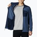 Columbia férfi Klamath Range Full Zip trekking pulóver, sötétkék 2013604 6