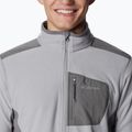 Columbia férfi Klamath Range Full Zip trekking pulóver szürke 2013604 5