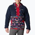 Columbia férfi Backbowl Sherpa fleece pulóver sötétkék 1952403