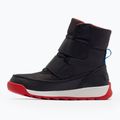 Sorel Whitney II Strap Wp jet/pipacs piros gyermek túrabakancsok 8