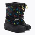 Gyermek túrabakancs Sorel Flurry Print Boys fekete/fekete 4