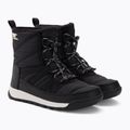Gyermek túrabakancs Sorel Whitney II Short Lace Wp fekete/fekete 4