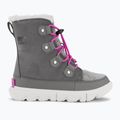 Sorel Sorel Explorer Lace quarry/bright levendula junior hócsizma 2