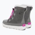 Sorel Sorel Explorer Lace quarry/bright levendula junior hócsizma 3