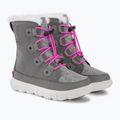 Sorel Sorel Explorer Lace quarry/bright levendula junior hócsizma 4