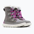 Sorel Sorel Explorer Lace quarry/bright levendula junior hócsizma 9