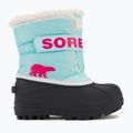 Sorel Snow Commander junior hócipő ocean surf/cactus pink 2