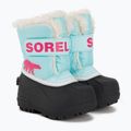 Sorel Snow Commander gyermek hócsizma ocean surf/cactus pink 4