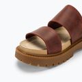 Női papucs Timberland Clairemont Way dark red full grain 7