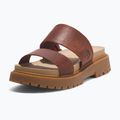 Női papucs Timberland Clairemont Way dark red full grain 8