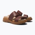 Női papucs Timberland Clairemont Way dark red full grain 11