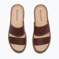 Női papucs Timberland Clairemont Way dark red full grain 12