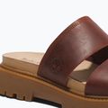 Női papucs Timberland Clairemont Way dark red full grain 14