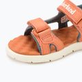 Gyerek szandál Timberland Perkins Row 2 Strap light orange 7