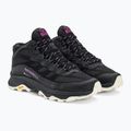 Női túrabakancs Merrell Moab Speed Mid GTX black 4