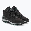 Női túracipő Merrell West Rim Sport Mid GTX fekete 4