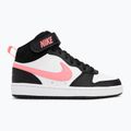 Nike Court Borough Mid 2 fekete/sunset pulse/fehér gyerekcipő 2