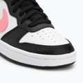 Nike Court Borough Mid 2 fekete/sunset pulse/fehér gyerekcipő 7