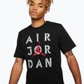 Férfi póló  Jordan AJ5 Graphic black/white/gum red 4