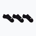 Női zokni Nike Everyday Plus Lightweight Footie 3 pár black/white 7