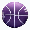 Super Mini Wilson NBA NBA Dribbler labda Los Angeles Lakers lila 2