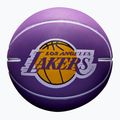 Super Mini Wilson NBA NBA Dribbler labda Los Angeles Lakers lila 3