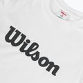 Női tenisz póló Wilson Team Graphic Script W világos fehér script 3