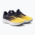 Saucony Ride 15 férfi futócipő tengerészkék és sárga S20729-65 4