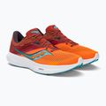 Saucony Ride 16 férfi futócipő narancs-piros S20830-25 4