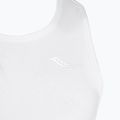Férfi futótrikó Saucony Stopwatch Singlet white 3