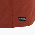 Férfi futópóló Saucony Stopwatch paprika heather 3