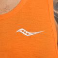 Férfi futó felső Saucony Stopwatch Singlet bors heather 4