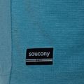 Férfi futópóló Saucony Stopwatch bayside heather 4