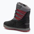 Gyerek hótaposó Merrell Snow Bank 5.0 WP black/red 3