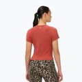 Női jóga póló Sweaty Betty Athlete Crop Seamless Workout terrazzo red 3