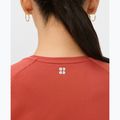 Női jóga póló Sweaty Betty Athlete Crop Seamless Workout terrazzo red 5
